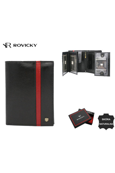 Other Portofel mare din piele pentru bărbați cu sistem RFID - Rovicky