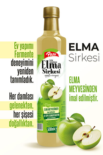Paşa Kuruyemiş Elma Sirkesi 500 ml
