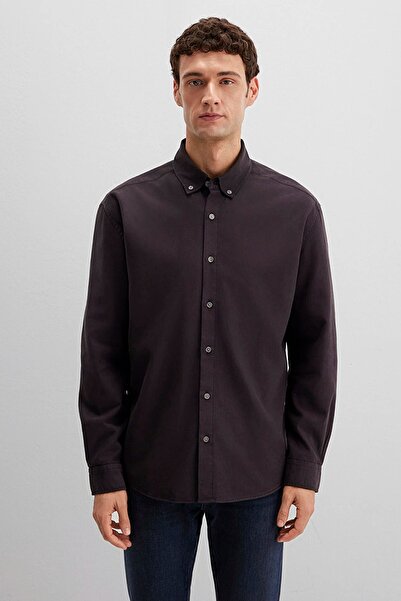 Mavi Erkek Kahverengi Gömlek 0211751-91404