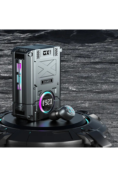 VALA Căști intraauriculare wireless DX-07 TWS (Bluetooth 5.3, afișaj LED, IPX5)