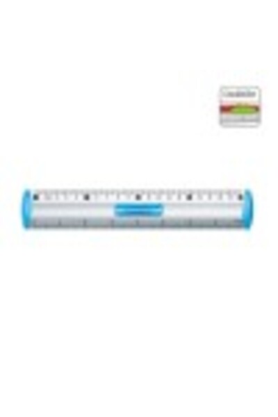 KEYROAD Ruler KR 971537, 20 cm, aluminum, various colors, with pencil holder