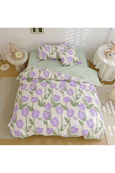 CHIRASO CHIRASO Bedding, Finet, 1 person, 4 Pieces, ELASTIC Sheet 140x200cm, Cover 155x200, 2 Pillowcases