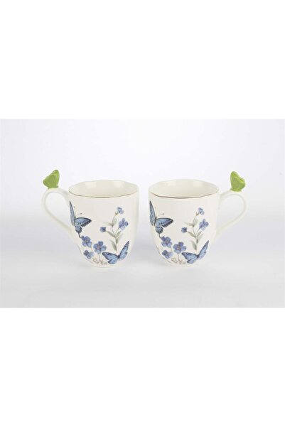 Mikasa Moor Butterfly Lovers 2-Pack Mug 400Cc