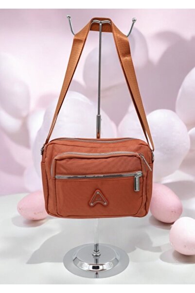 OEM Women's crossbody bag R241, adjustable strap, yellow