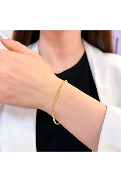 Bijuteria SORELLY Brățară din argint placată cu aur de 18k cu mărgele