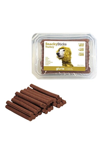 Gloria Dog Snack Snackys Sticks Chicken Turkey Small bars (350 g)