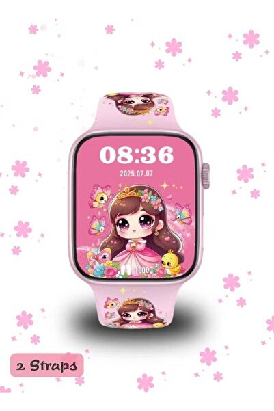 Modio MW20 Mini Smart Watch for Girls & Ladies – Stylish 36mm Pink Small Dial Smartwatch