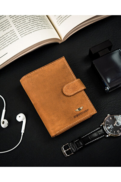 Other Classic leather wallet with snap closure - Peterson