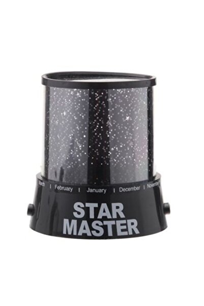 MACVI ® Star Master Night Light with Star and Moon Projection, Black