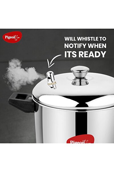Pigeon صانعة مشروبات من الفولاذ المقاوم للصدأ، 6 أطباق، متوافقة مع موقد الحث ...
