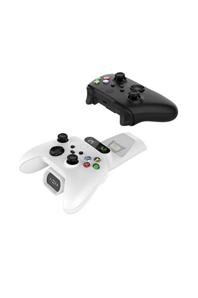 FIXED Xbox Controller Charging Dock FIXXB-DCC-BK, Dual Port, for Xbox Series S/X, Elite, One, USB-C, White