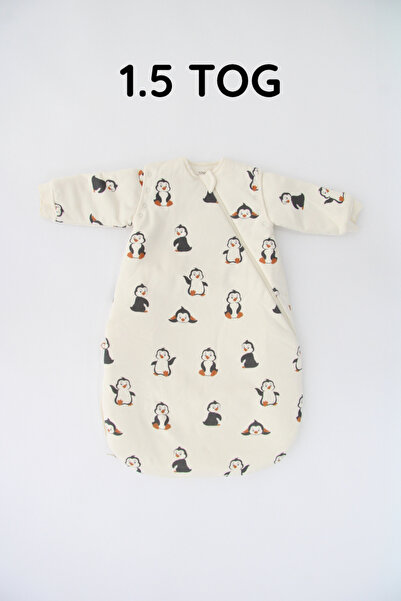 Ninana baby Penguen Desen- Uyku Tulumu 1.5 TOG