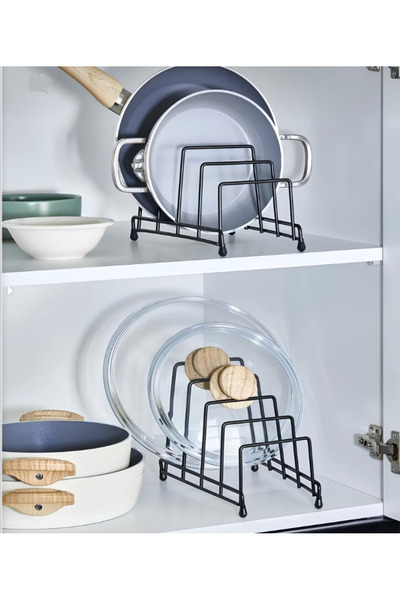 SHY TEKSTİL Tencere Kapak, Tabak, Tava, Ve Sahan Düzenleyici Organizer