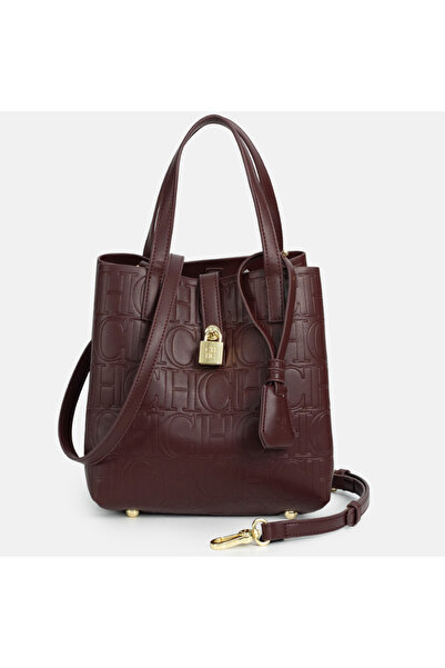 chch New Fashionable Women's Tote Bag Bucket Bag with Embossed Letter Design