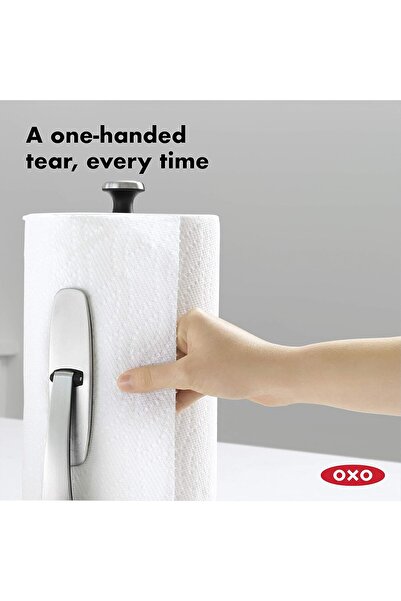 Oxo Good Grips SimplyTear Paper Towel Holder - Stainless Steel