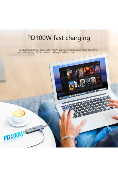 ACER USB-C Docking Station with PD Charging, USB 3.0 Ports 5-in-1 USB Upgrade [HDMI+USB+PD]