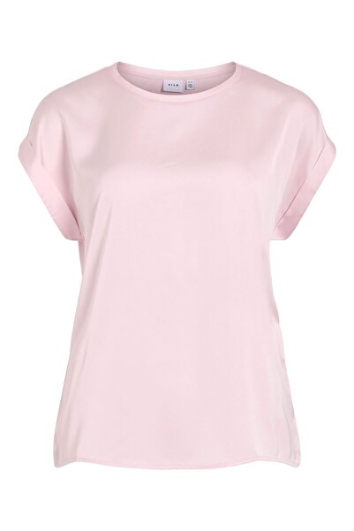 VILA Oberteil mit kurzen Ärmeln VIELLETTE