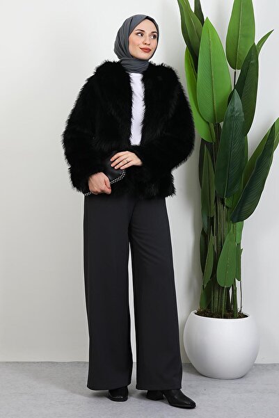 GİYZAMİLA Pars Fur Black