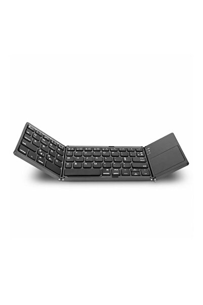 NEXTLY Foldable Bluetooth Keyboard Pro with Integrated Touchpad for Seamless Device Compatibility