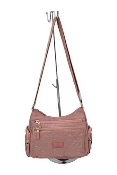 OEM - Women's shoulder bag, durable material, adjustable strap, X2242 pink