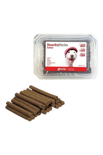 Gloria Dog Snack Snackys Sticks Liver (350 g)