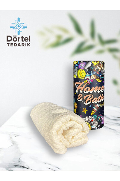 Dörtel Tedarik 50X90 cm Hand & Face Towel in Special Box