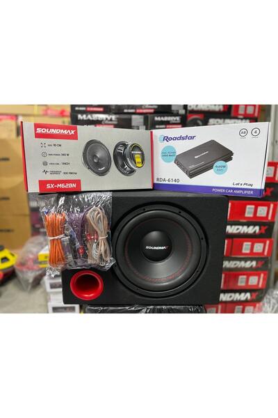 FTH SOUND SX-FC12 30 CM 1500W SUBWOOFER BAS+16 CM 280W MİDRANGE+4 KANAL 3000W...