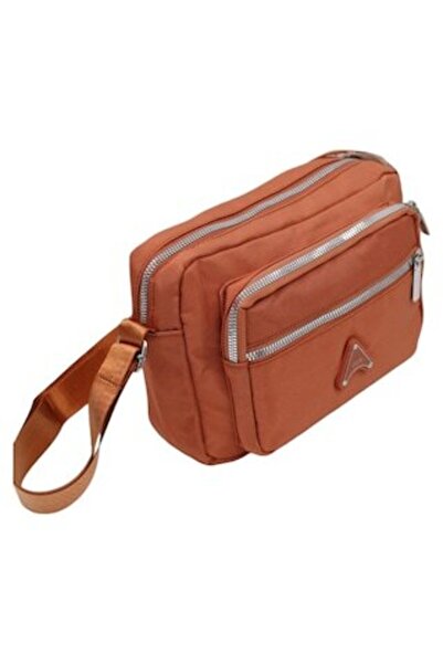 OEM Women's crossbody bag R241, adjustable strap, yellow