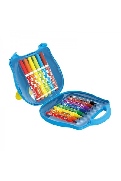 KEYROAD Чанта за оцветяване Color-Kit KR971745 - 6 големи маркера, 8 големи в...