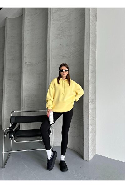 MODA Zr Unisex Kanguru Cepli Kapüşonlu Sweatshirt
