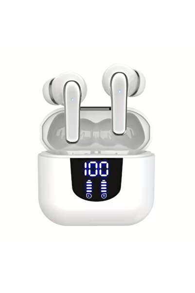 Tws Căști intraauriculare fără fir — izolare fonică, Bluetooth 5.4, microfon HD, control tactil, 300 mAh, afișaj digital