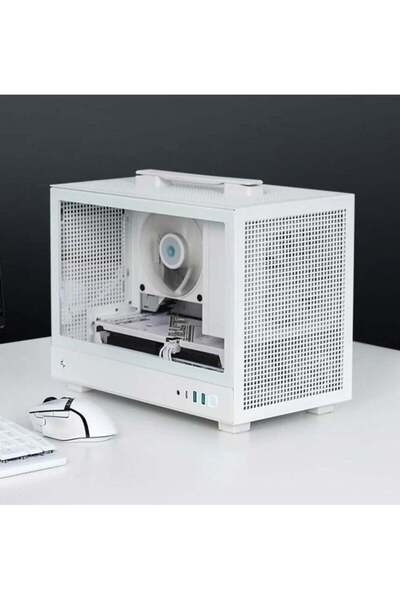 Generic DEEPCOOL Portable Mini ITX Gaming Desktop PC (Black) - Ryzen 7, GTX 1080, 16GB, 1TB SSD