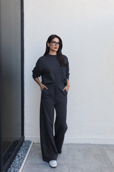 BayBayan Women's Modal Long Sleeve Bottom Top Tracksuit Set