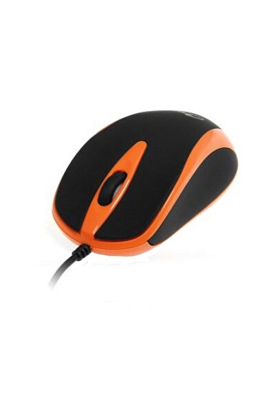 Mediatech Media-Tech Optical Mouse 3 Buttons, Scroll, 800 dpi, USB, Orange
