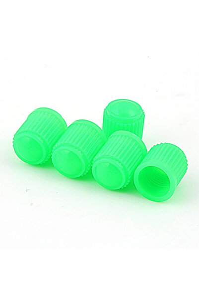 Asroya 40 Adet Üniversal YEŞİL Plastik Orijinal Standart Lastik Sibop Kapağı ...