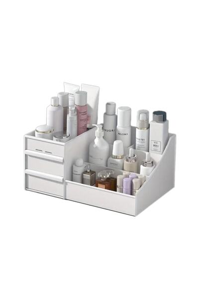 NEXTLY Premium 9-Slot Organizer, Durable Polypropylene, Compact Design, White, 27x15x11cm