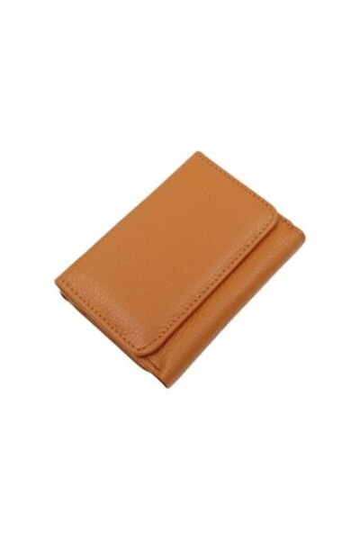 HASSION Women's Genuine Leather Wallet R403 - Yellow