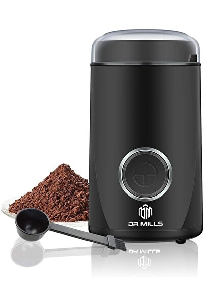 DR MİLLS DM-7441 Electric Coffee & Spice Grinder (One-touch, SUS304 Stainless Steel Blade & Cup)