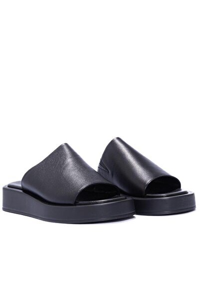 Gusse Rosvito Women's Genuine Leather Slippers 5004