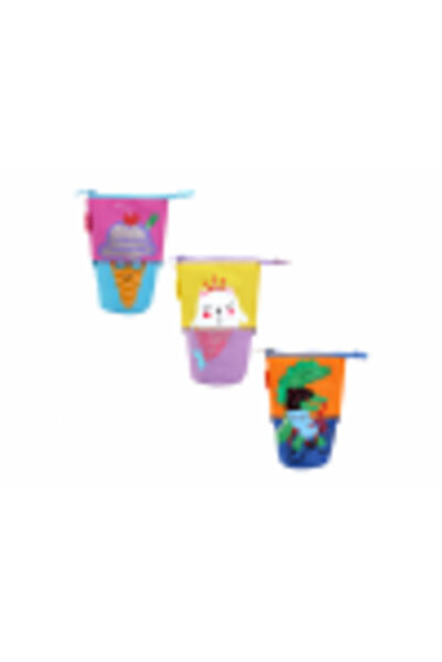 KEYROAD Unfilled pencil case Stand Up, various models, 1 zipper, various colors, KR972223