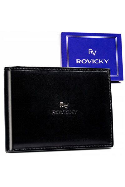 Other Portofel clasic bărbătesc din piele fără cataramă - Rovicky