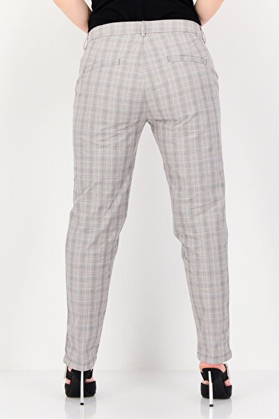 Reiko Women Cigarette Fit Plaid Dress Pants, Multicolor