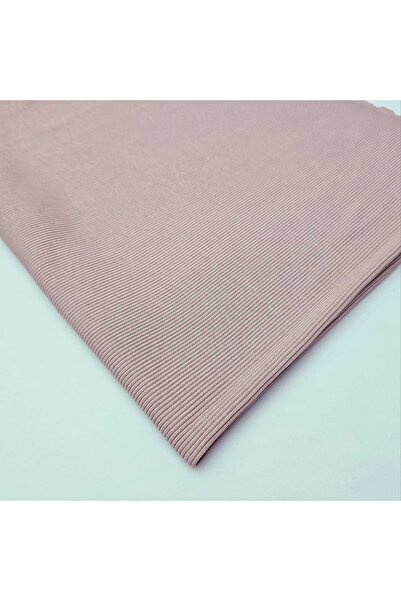 Kaf Kumaş 3 İplik Şardonlu Kumaş | Pudra - Kombin Kaşkorsesi