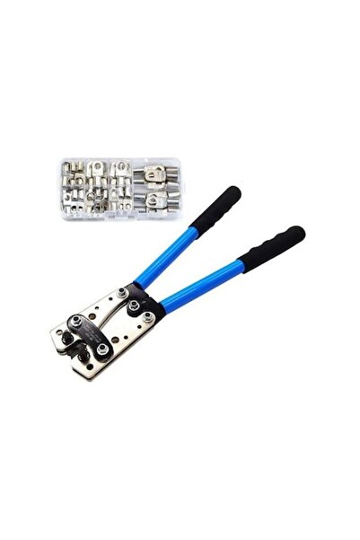 amXea BX-50 crimping pliers set blue, crimp 6.0-50 mm², 120 pcs ring terminals