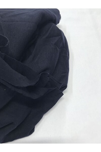Yiğit Kumaş Interlock Fabric, Piece 40X180 cm Navy Blue Color