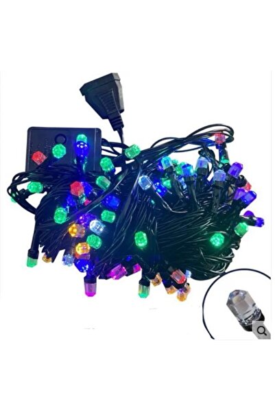 Tescomak Instalație de Crăciun, tip șir, 200 LED-uri, lungime 20m, lumină RGB...