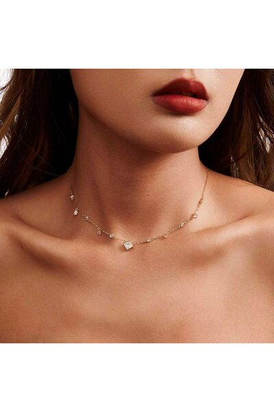 delis Lantisor argint 925, JW1763, model elegant, placat cu aur