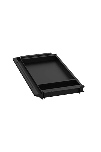 amXea Sertar organizator AD2 pentru sub birou, negru, extensibil, 53x28x4cm