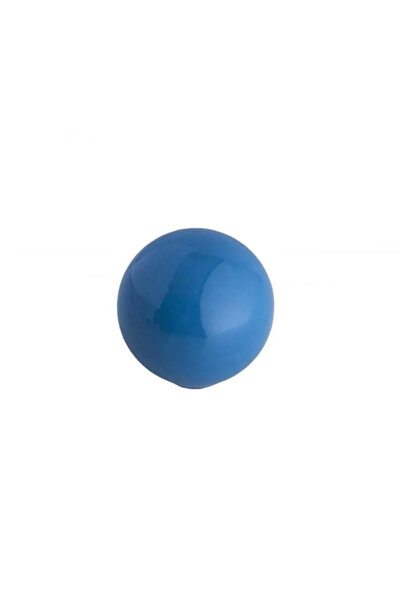 MegaVitrin Porcelain Ball Knob Blue Children's Room Furniture Handle Ceramic Drawer Cabinet Knob