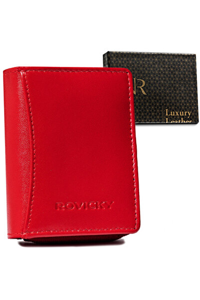 Other Compact Women's Leather Wallet - Rovicky